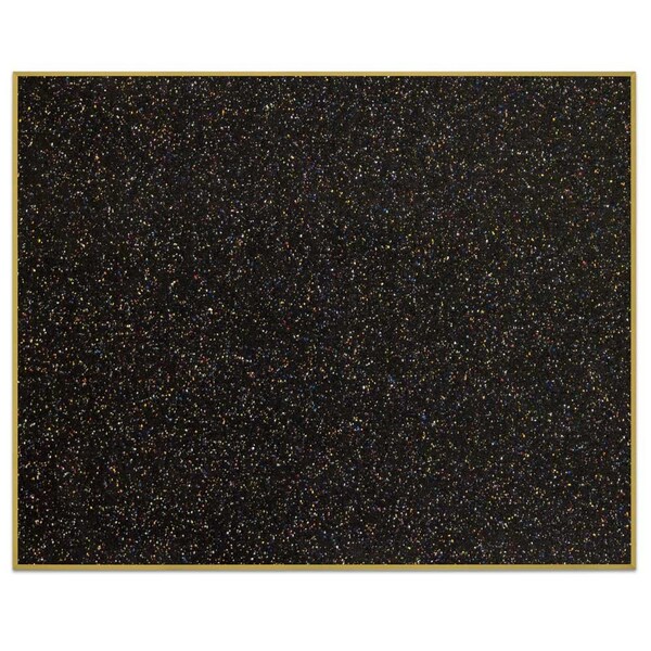 United Visual Products Sliding Door Indoor Enclosed Corkboard, 9 UV9012ACS-SATIN-BUFF - main